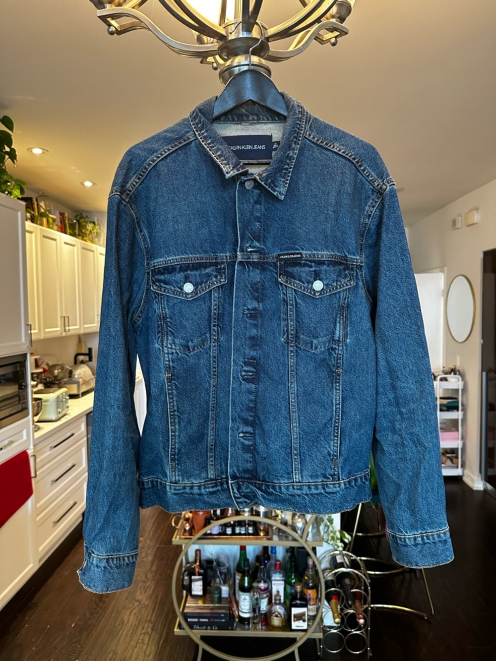 Calvin Klein Jeans Dark Blue Denim Jacket